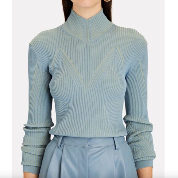 Aknvas Tops - Aknvas Lennox Two Toned Knit Top